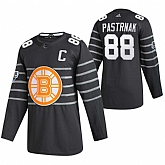 Bruins 88 David Pastrnak Gray 2020 NHL All-Star Game Adidas Jersey,baseball caps,new era cap wholesale,wholesale hats